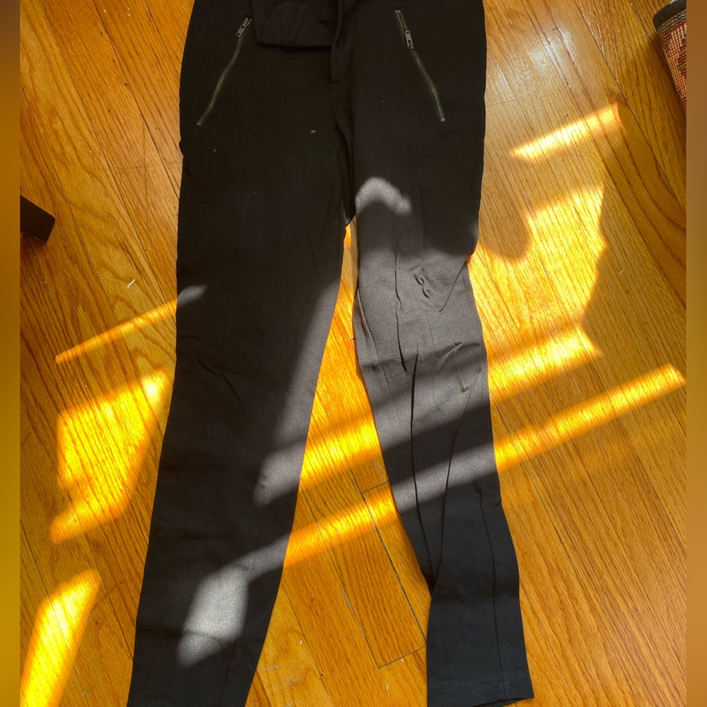 J crew black leggings size OR color black used in good condition